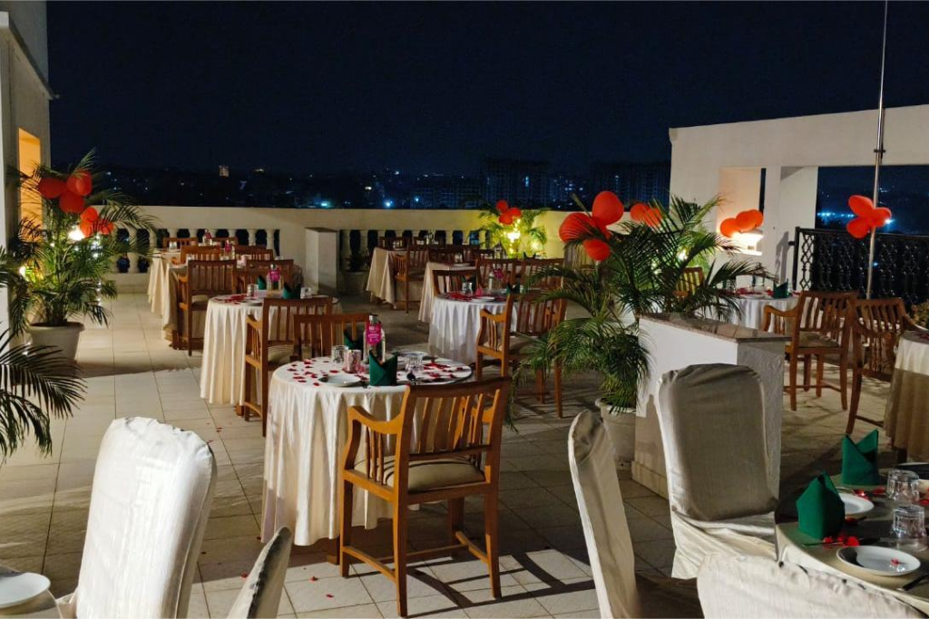 Experience Rooftop Dining Near Mysore Palace at Regenta Central Herald