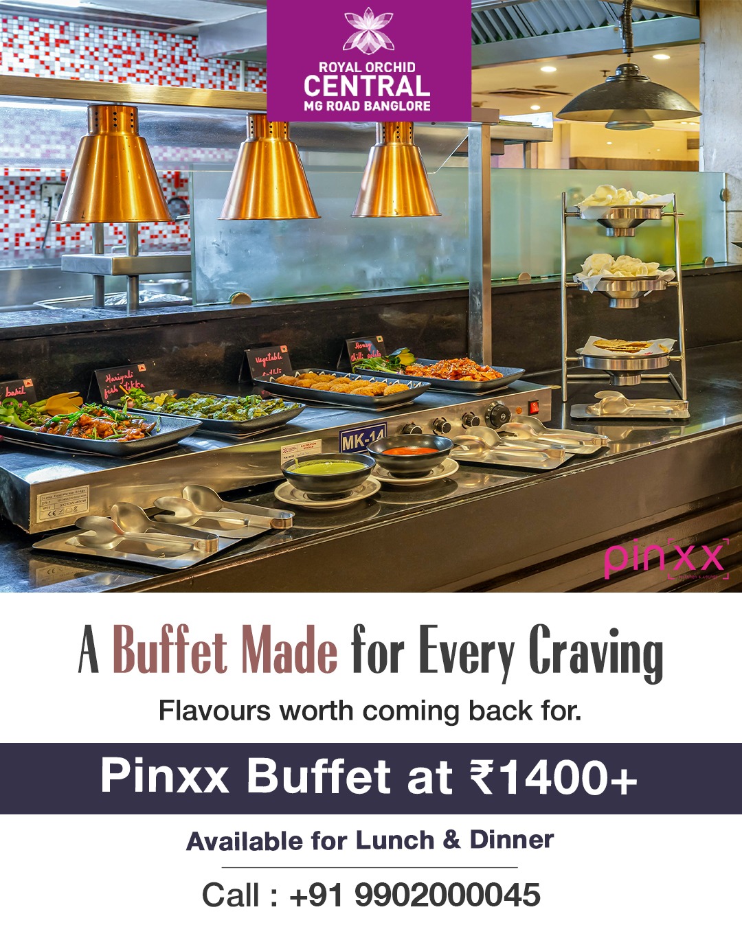 buffet dining in MG Road Bangalore