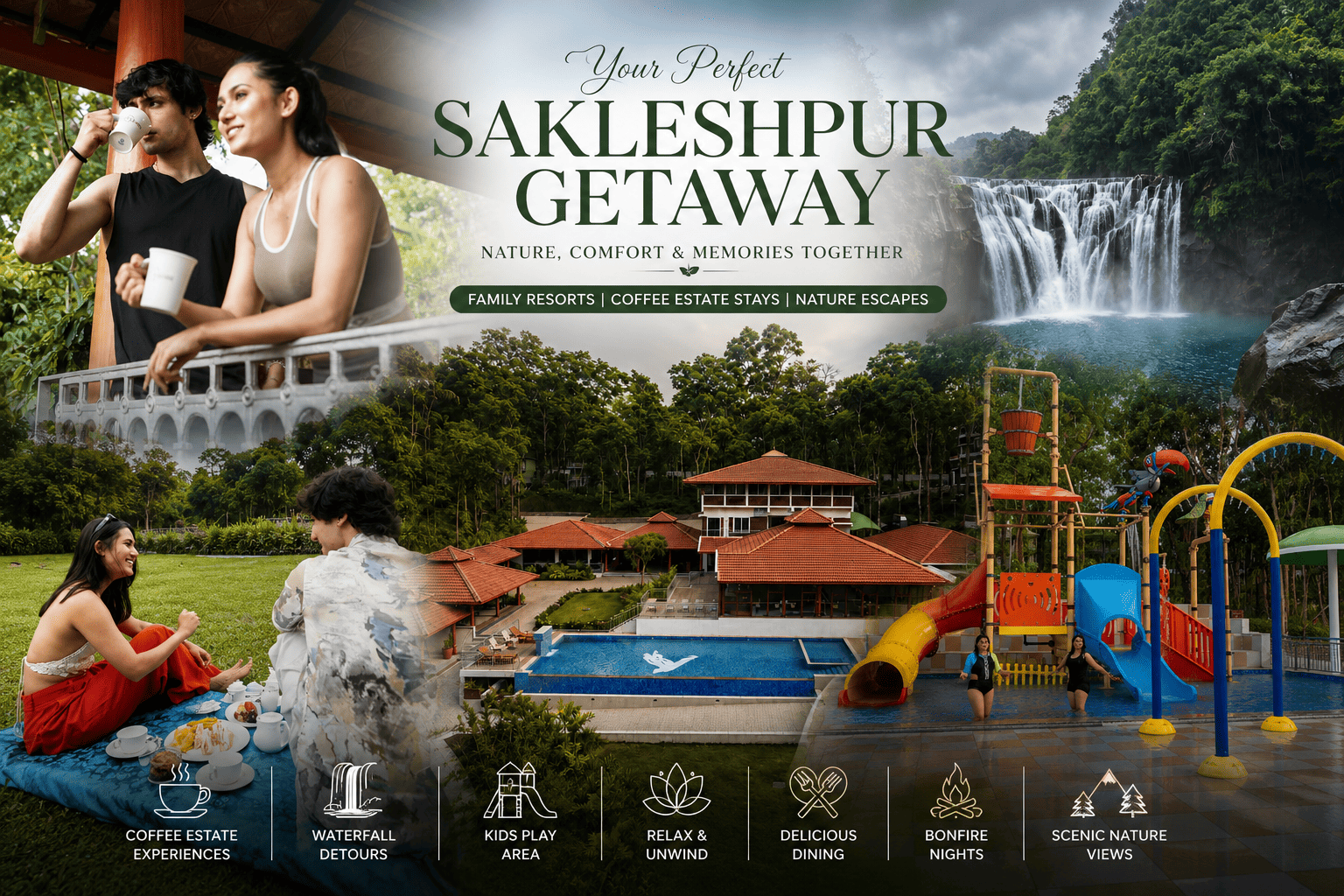 Sakleshpur Resorts for Family Holidays and Nature Lovers