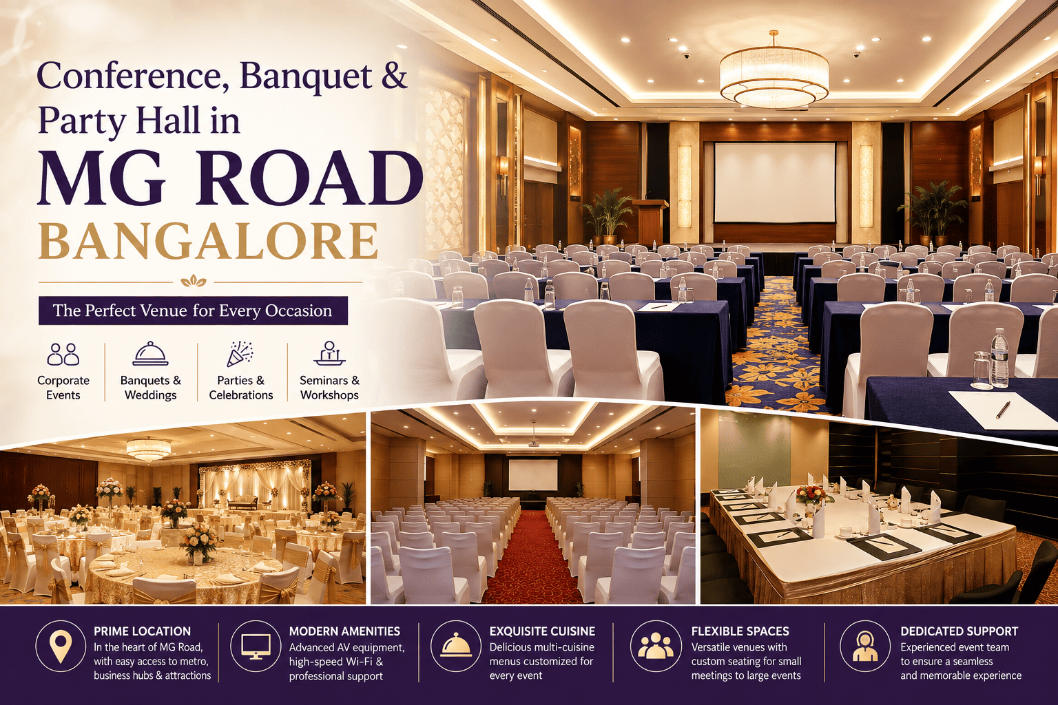 Conference Hall in MG Road Bangalore: Complete Venue Guide