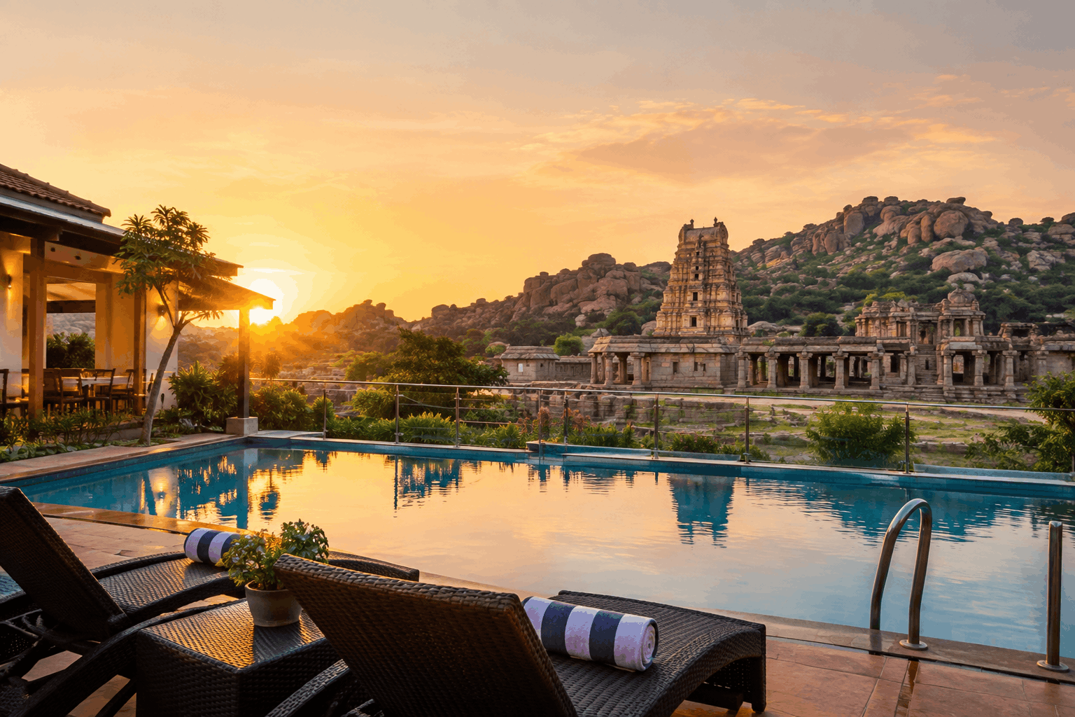 how to choose 4 star hotel in hampi