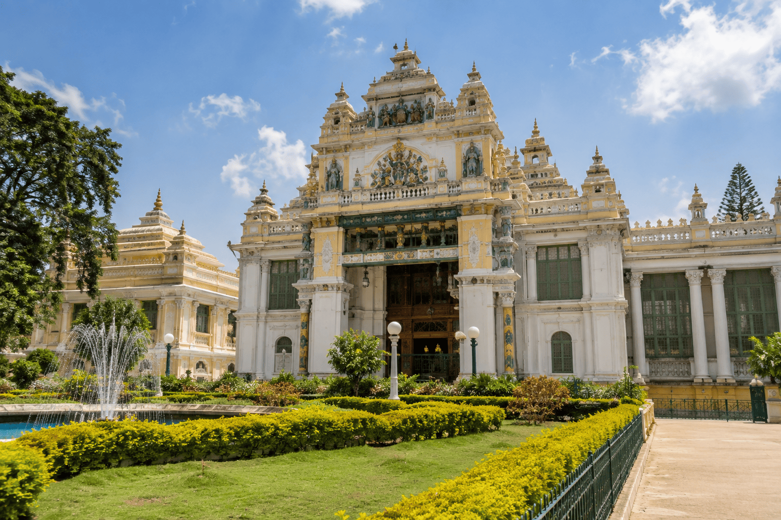 Hotel near Jaganmohan Palace and the Art Gallery
