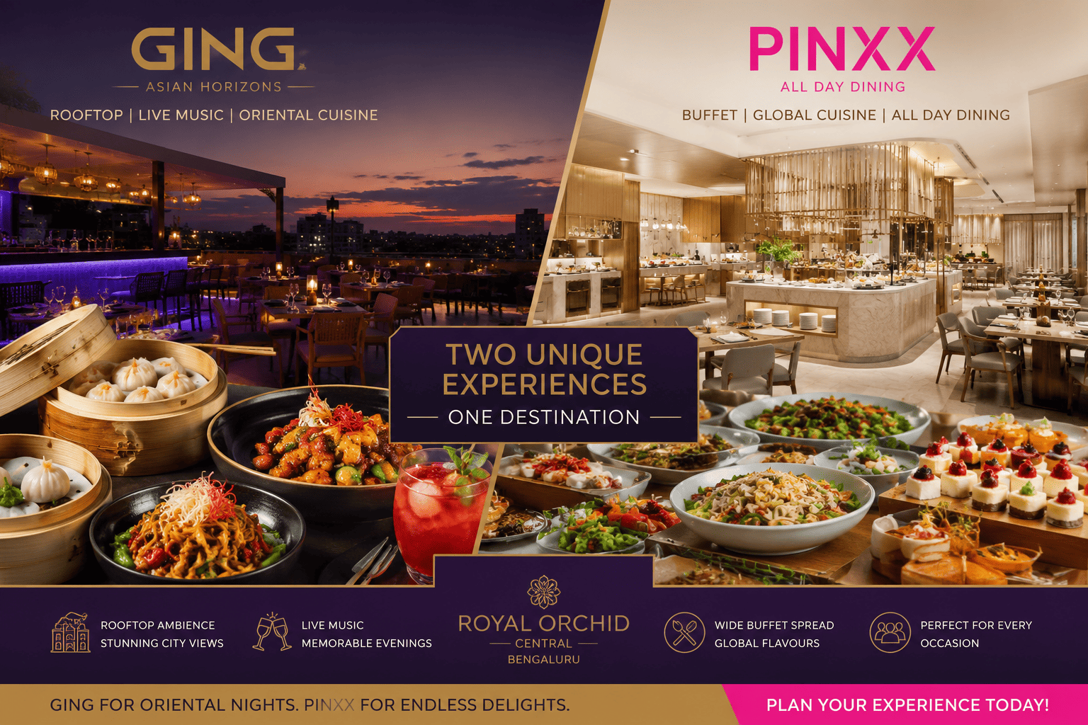 Oriental restaurants on MG Road bangalore