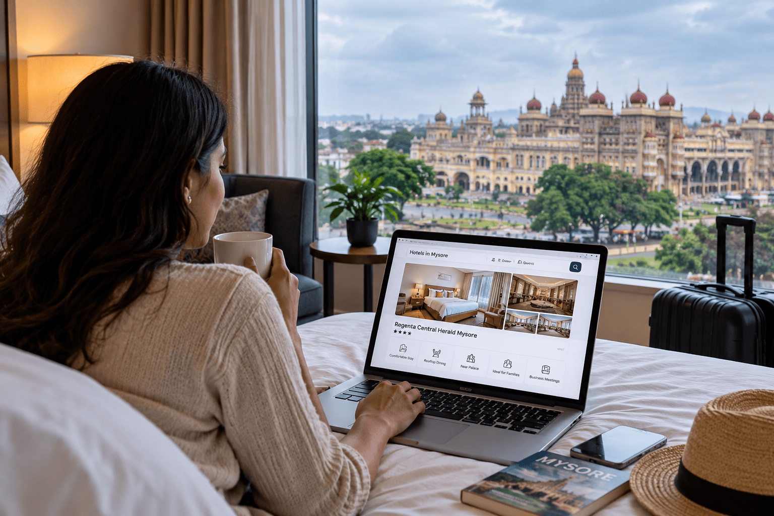 mid range hotel in Mysore near palace