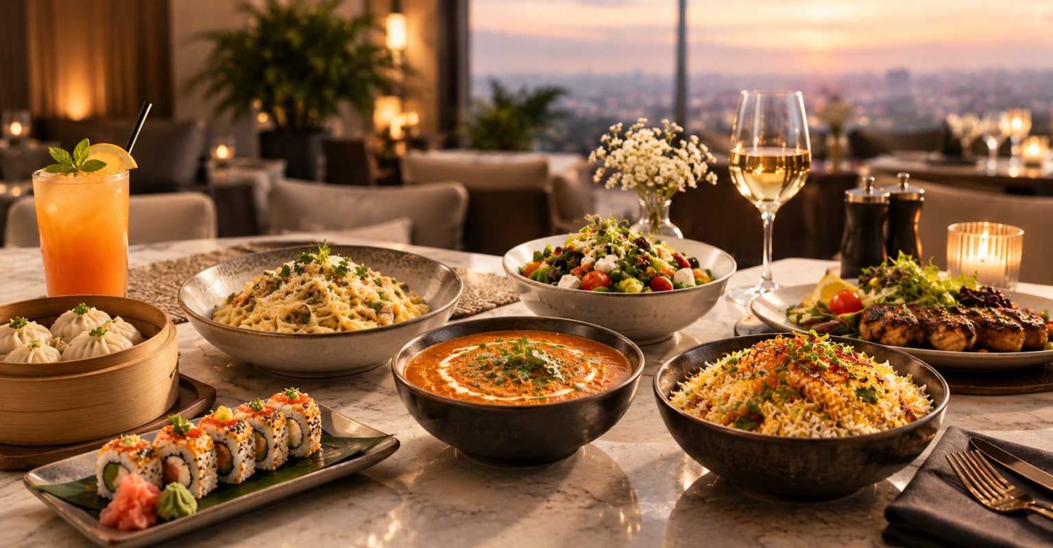 Multi-Cuisine Menu