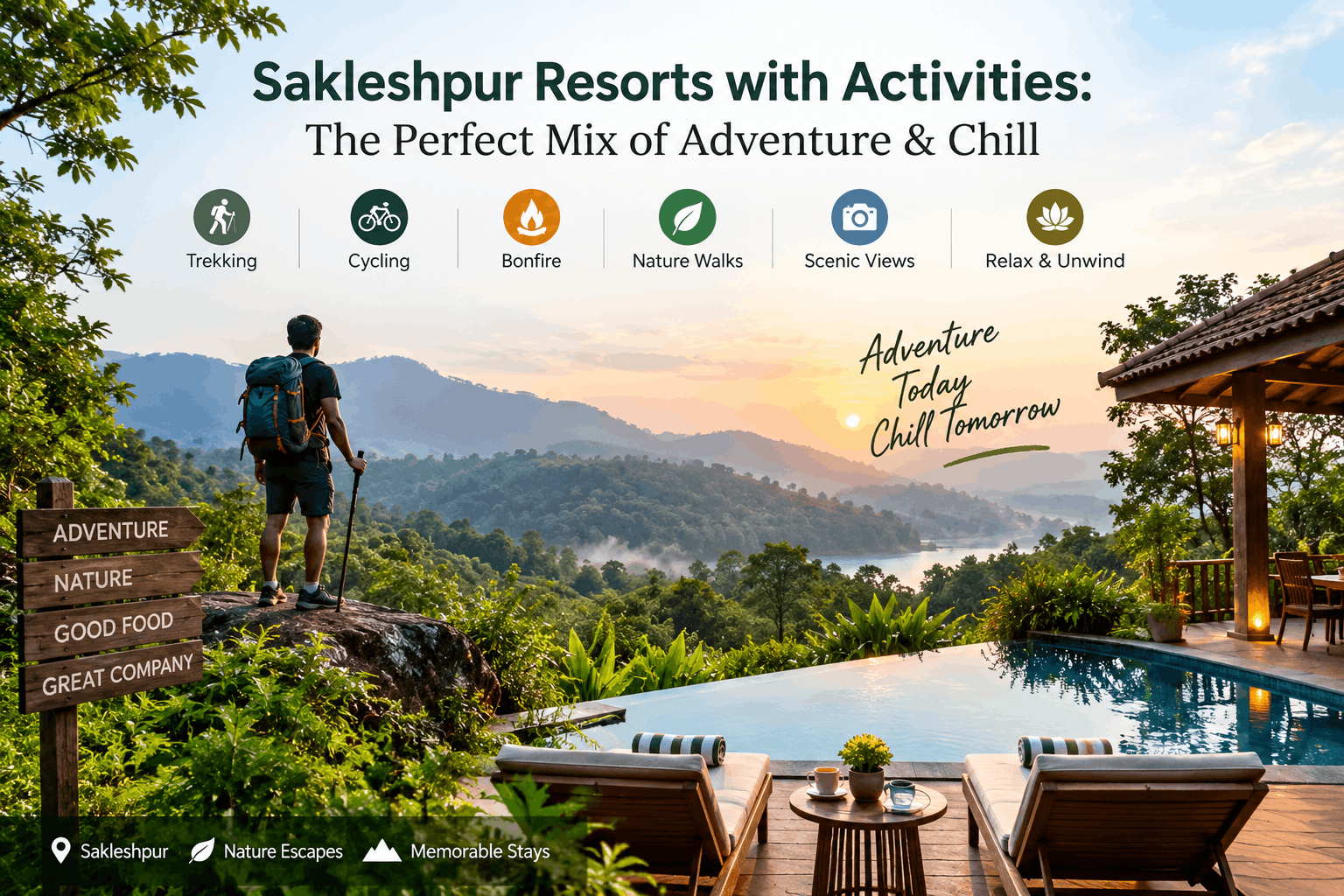 Sakleshpur Resorts with Activities