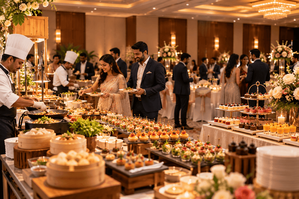 Elegant Banquet Buffet Celebration
