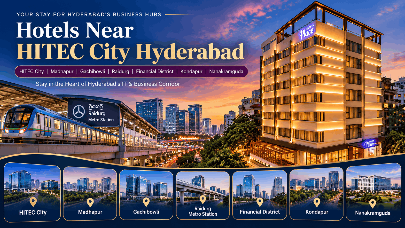 Hotels Near HITEC City Hyderabad