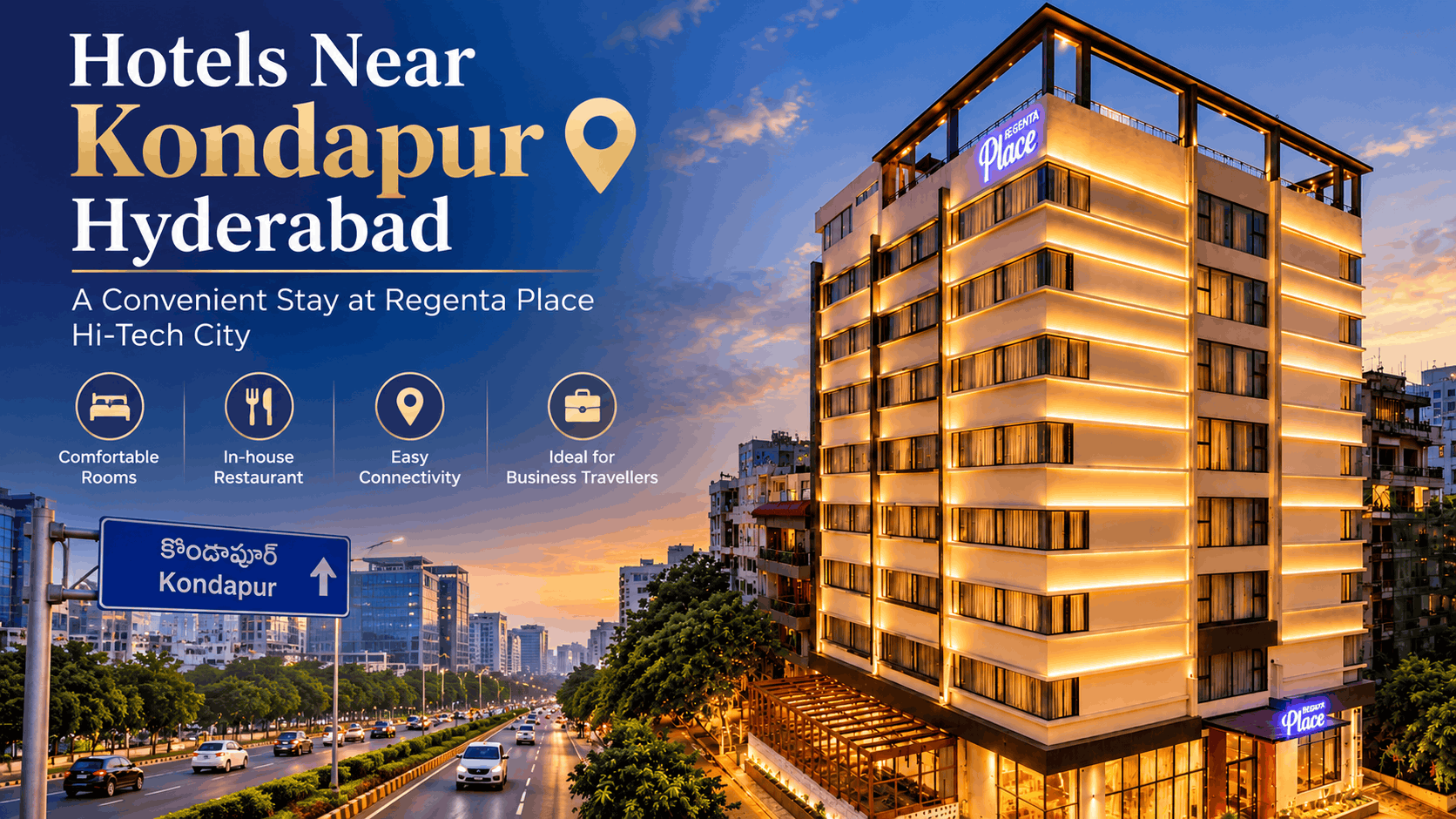 Regenta Place Near Kondapur, Hyderabad