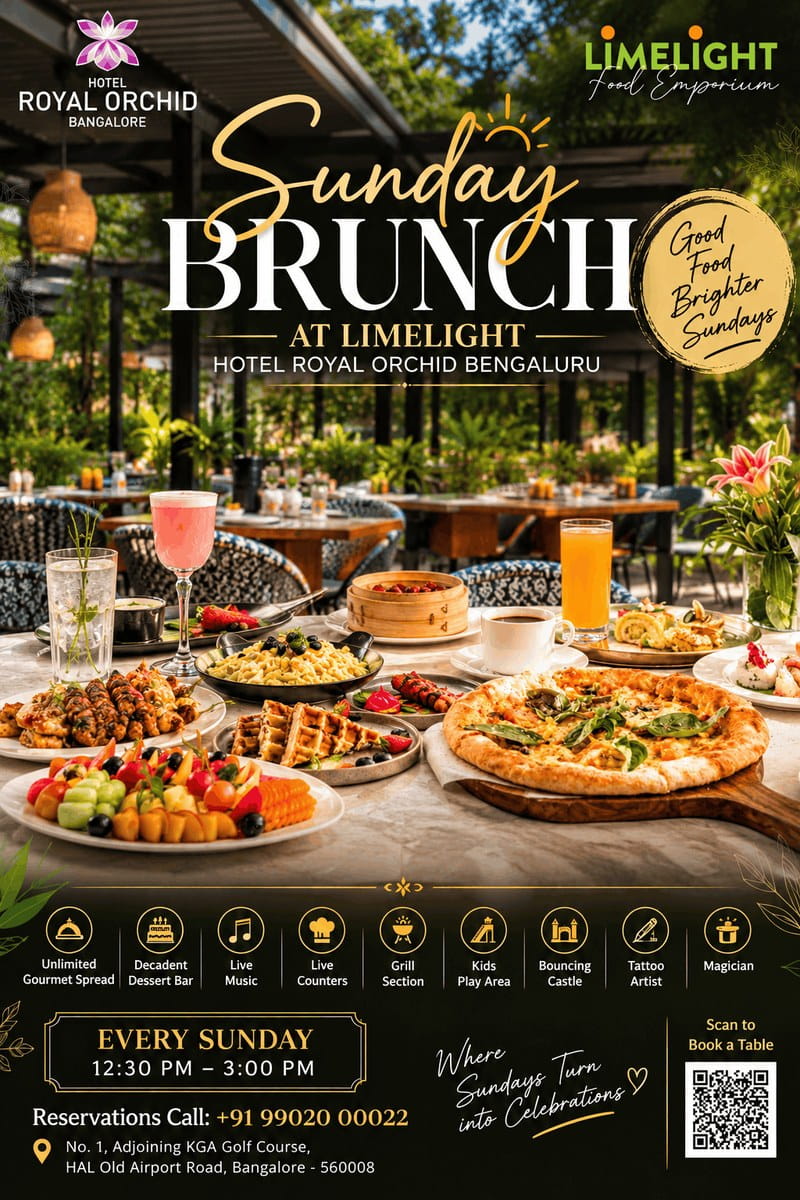 Sunday Brunch in Indiranagar