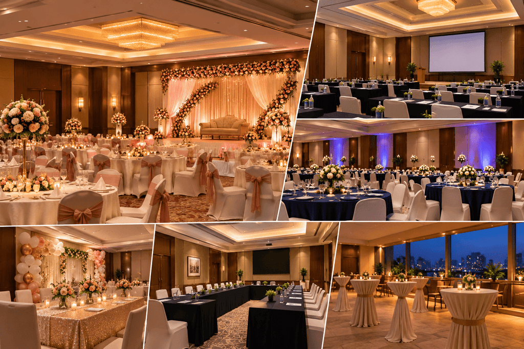 Versatile Luxury Event Spaces

